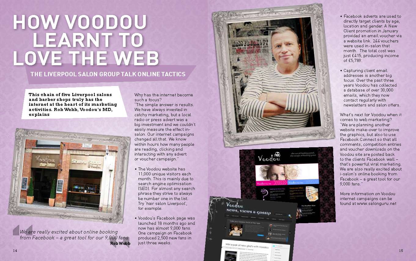 How the Voodou Salons learnt to love the Web How the Voodou Salons learnt to love the Web