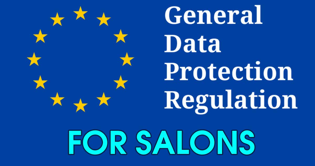 GDPR (Data Protection) and your Salon Website