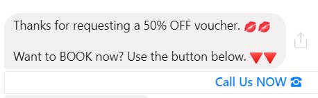 5. Text reminder SMS 2