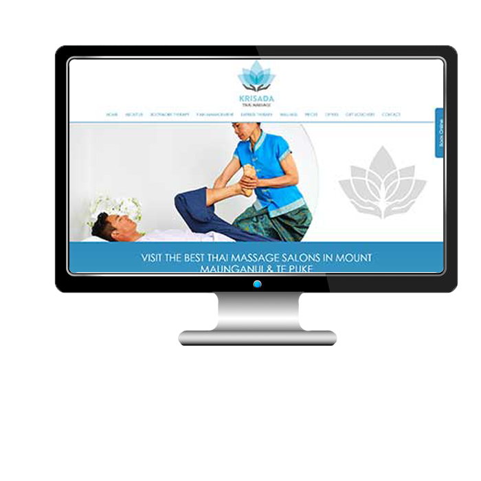 Salon Website Design