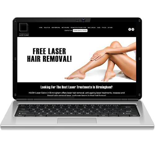 cost of a salon website