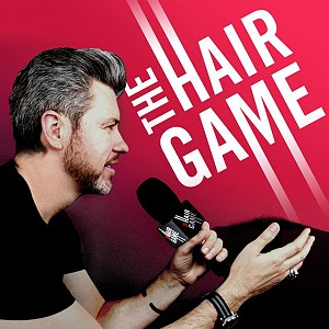 the hair game podcast The Hair Game logo