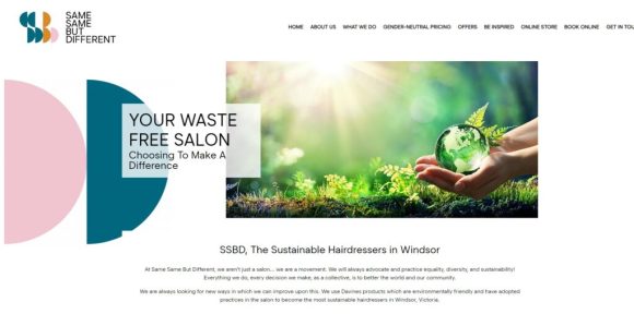 Sustainable Hair Salons