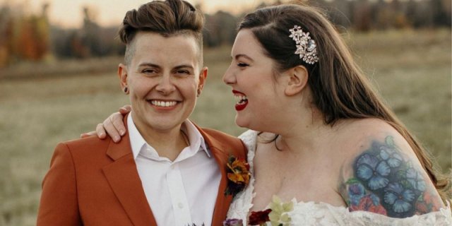 mary lambert lesbian wedding