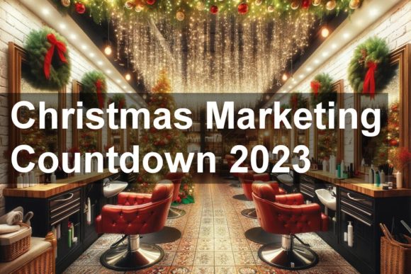 christmas marketing countdown salons 2023