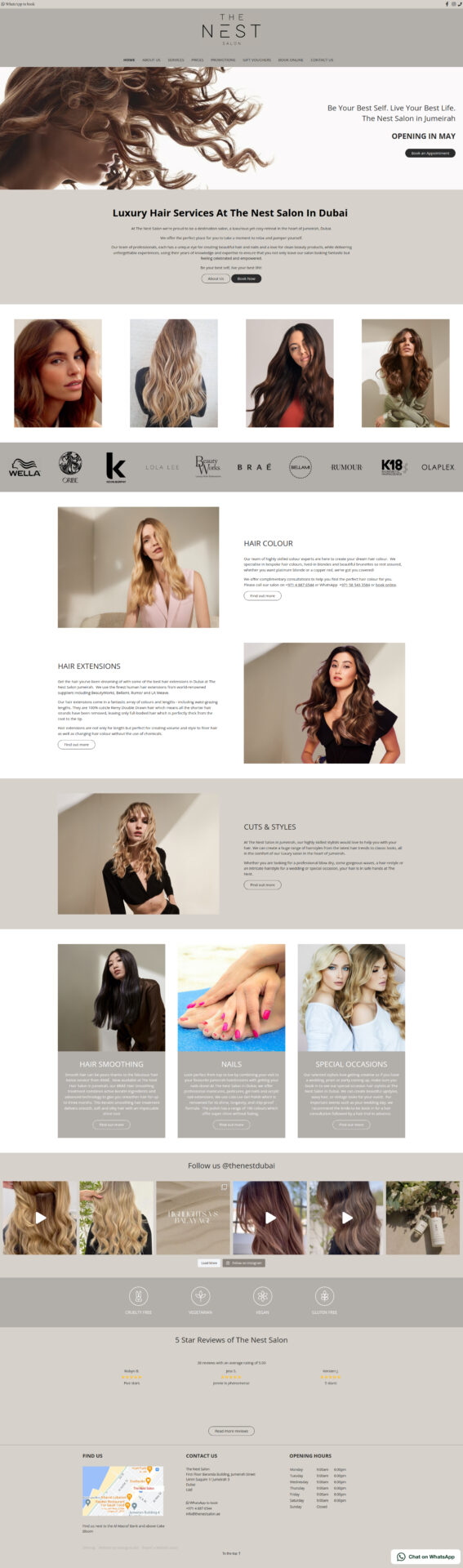 The Nest Salon UAE Apr 2023 The Nest Salon UAE Apr 2023