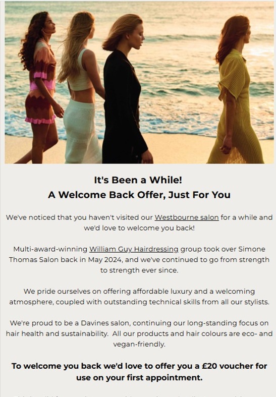 we miss you newsletters for salons we miss you newsletters for salons