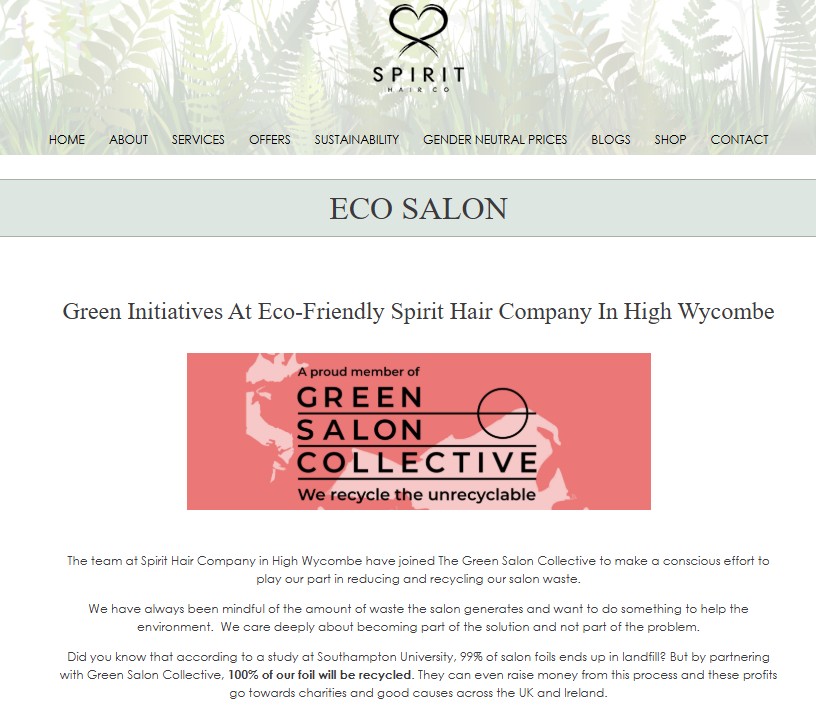 Eco Friend Hair Salon Guidance Salon Guru