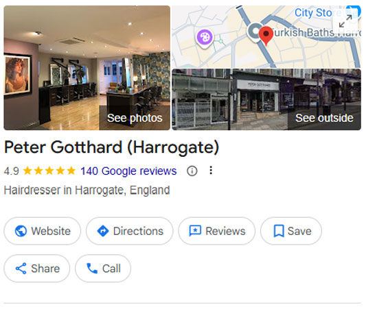 SALON GURU GOOGLE BUSINESS PROFILE SERVICES