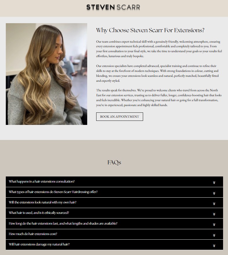 Salon Guru website services for hair salons Salon Guru website services for hair salons
