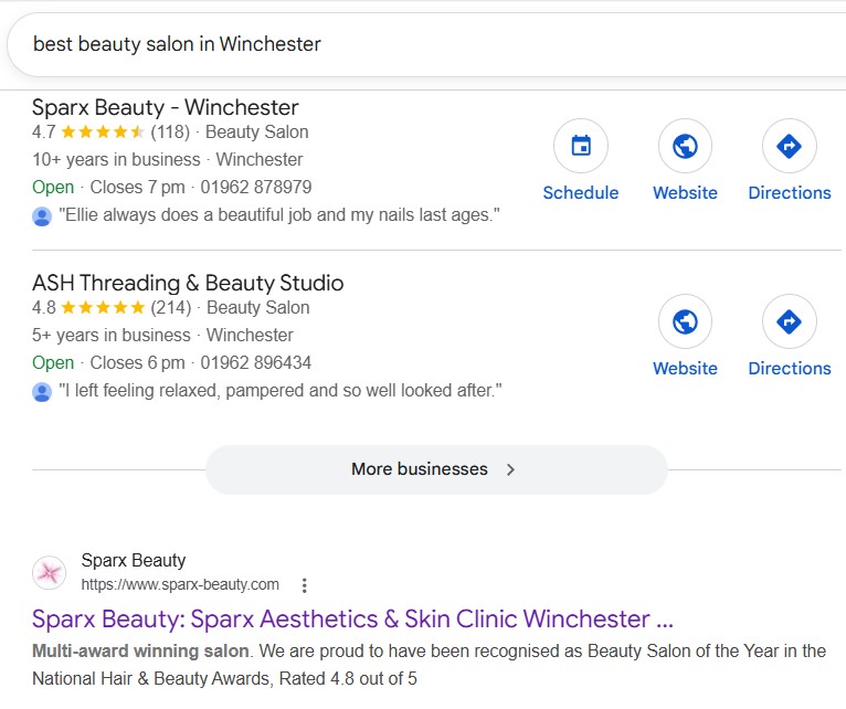 Sparx Beauty Salon Case Study with Salon Guru