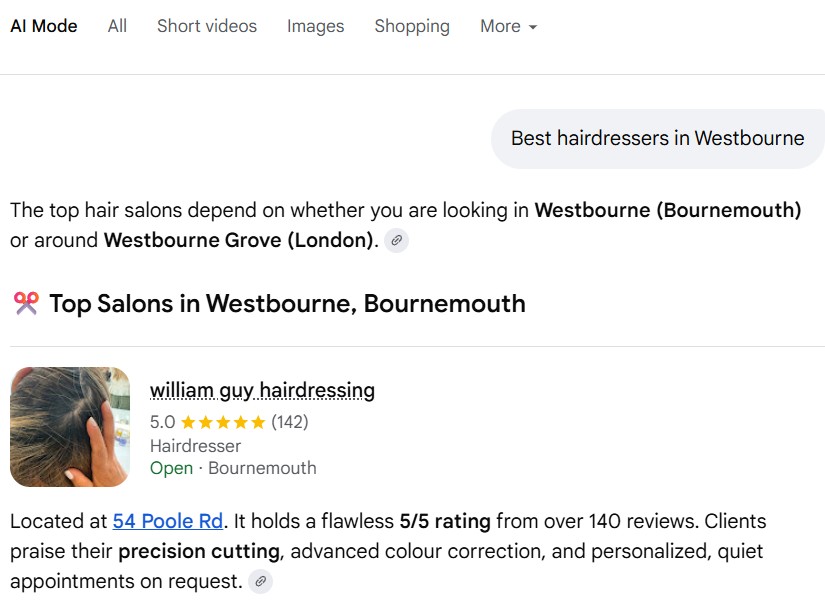 Best hairdressers in Westbourne salon guru success stories