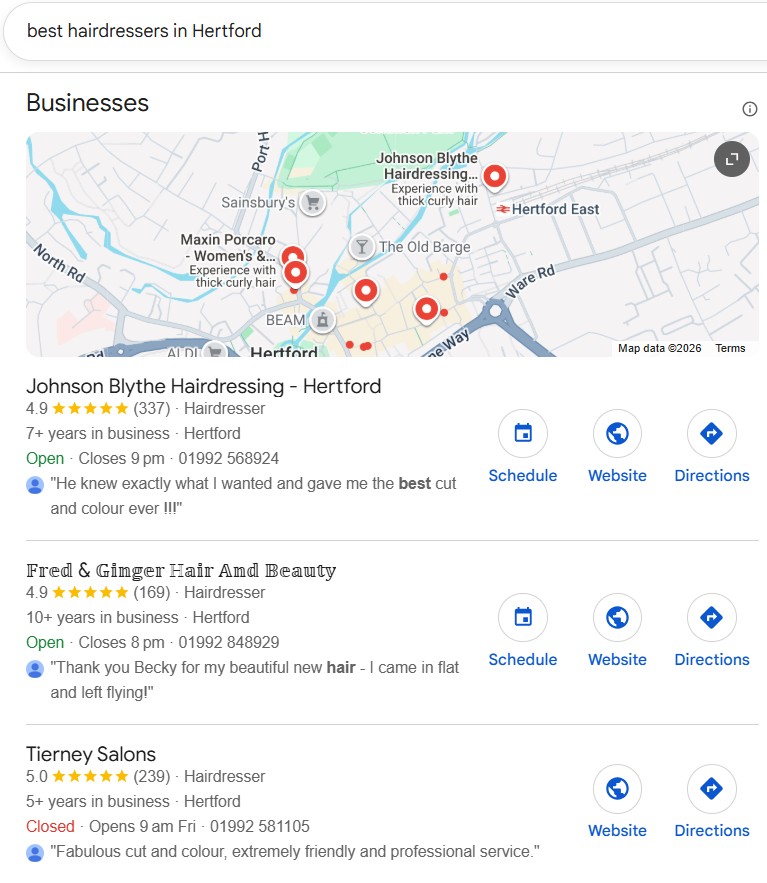 Salon Guru for Google Business Profile services Salon Guru for Google Business Profile services