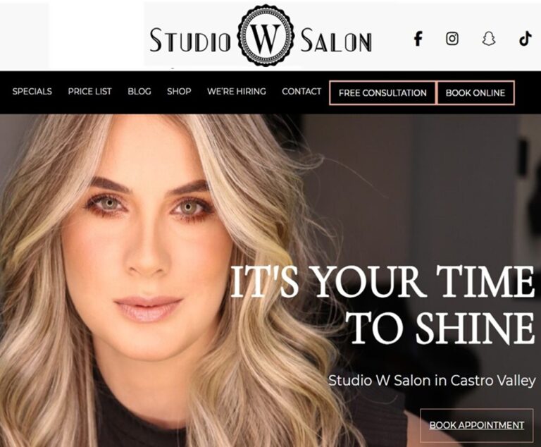 Best Salon Websites in UK and USA