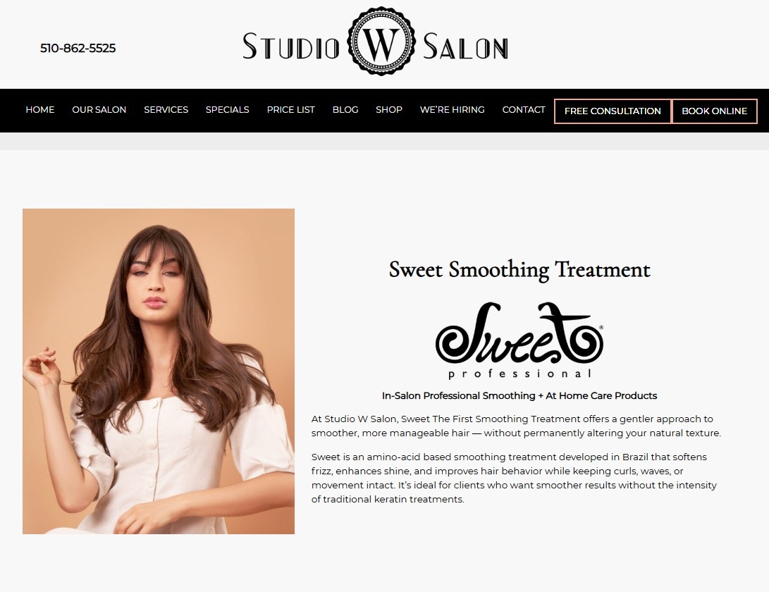 US Hair Salon Websites with Salon Guru
