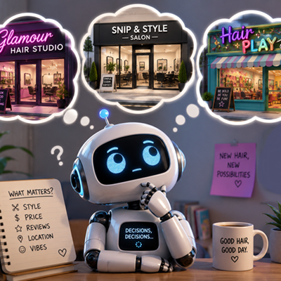 Can You Train AI To Recommend Your Salon? Can You Train AI To Recommend Your Salon?