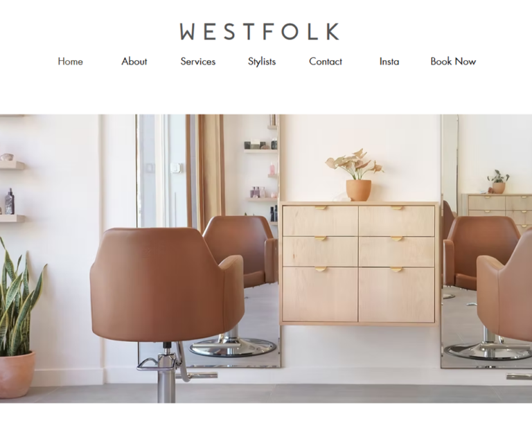 The best salon website design examples