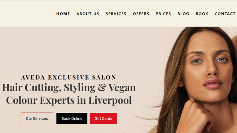 examples of best hair salon websites examples of best hair salon websites
